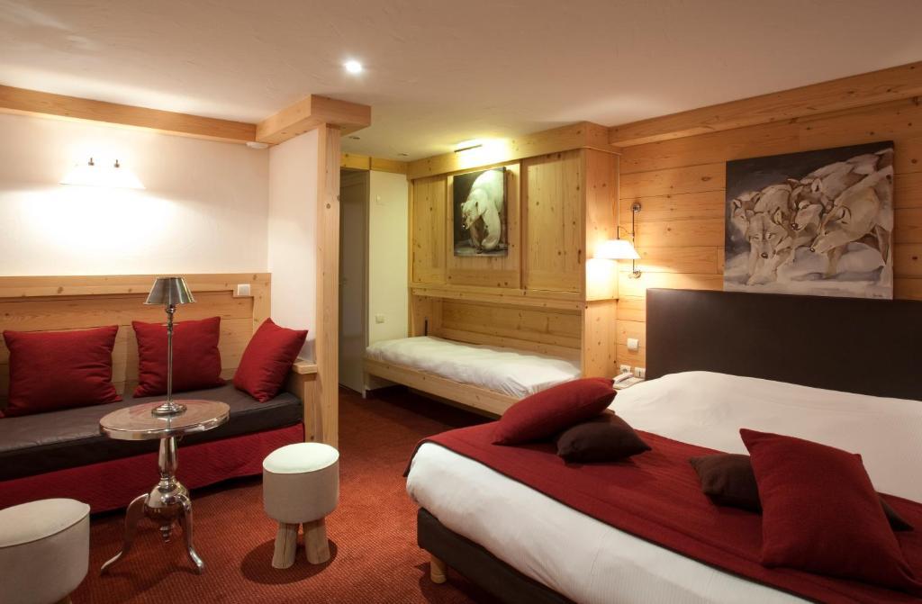 Hotel Les Mélèzes Les Deux Alpes Exterior foto